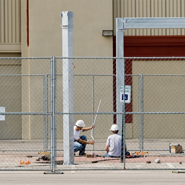 how long can i rent the temporary fence for my work site or event in Valencia CA